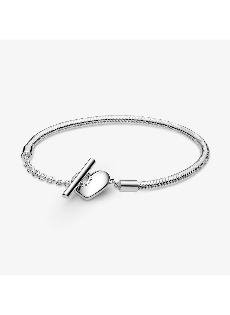 Pandora Moments Heart T-Bar Snake Chain Bracelet, Size 18 - pzsku/Z7644A97A236A1E75F90DZ/45/_/1740987908/609f324e-02a7-4d74-ba7c-a164646fab54