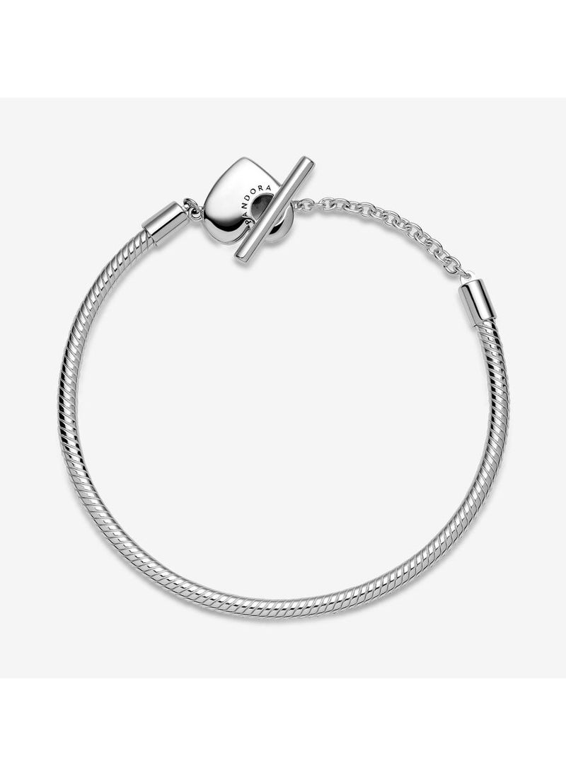 Pandora Moments Heart T-Bar Snake Chain Bracelet, Size 18 - pzsku/Z7644A97A236A1E75F90DZ/45/_/1740987939/44c9c5ce-d26b-4efb-9c91-75515957b534