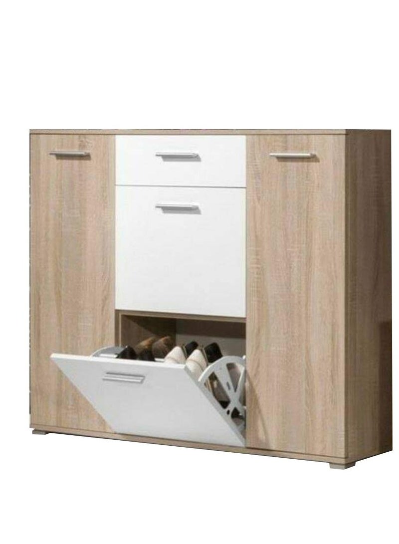 Generic SM.A3 Boots Organizer and Storage - Brown & White - 150*100*35cm - Image 2