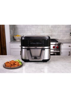 بيلا Bella Pro Series 9-qt. 1800 Watts, 120 Volts Digital Air Fryer with Dual Flex Basket Stainless Steel  - Image 4