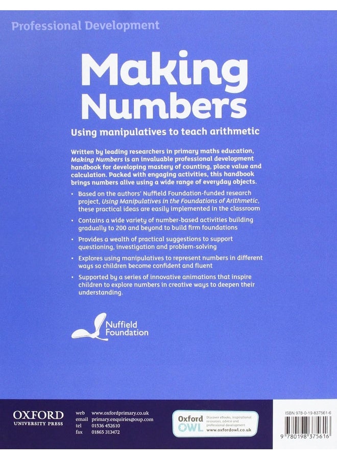 Making Numbers: Using manipulatives to teach arithmetic