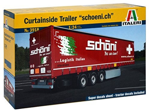 Italeri 1: 24 3918 – Tarpaulin Trailer, Vehicles - Image 1