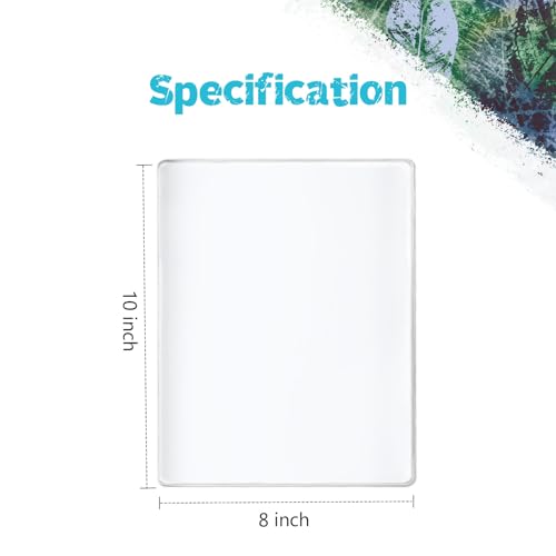 Vollence 8” X 10” Gel Printing Plate - Reusable Gel Monoprinting Plate for Press Art - Image 3