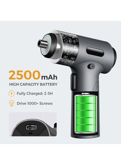 ASIV Electric Screwdriver Tool Set: 2500mAh Lithium Battery, 3.6V Mini Design, 200 RPM Speed, 5Nm Strong Torque, Essential for Home Maintenance  - Image 4