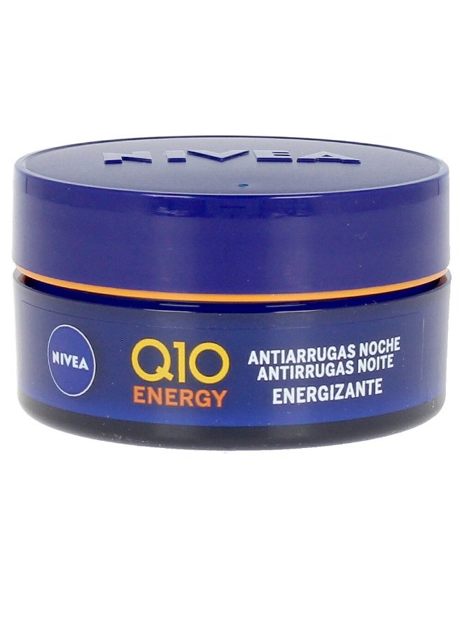 Nivea Q10+ Vitamin C Anti-Wrinkle+Energizing Night Cream 50ml - Image 1