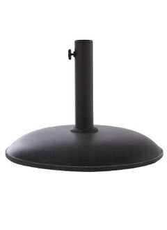 LIVING ACCENTS Weather-Resistant Round Umbrella Base Dark Brown 500 mm WI-25-WICKER 