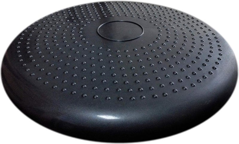 AppleRound Inflated Wobble Cushion with Hand Pump, Air Stability Board (Extra Thick), Core Balance Disc for Adults, Sensory Wiggle Seat for Kids, Flexible Seating for All Age, 13.5in / 34cm Diameter - Image 3