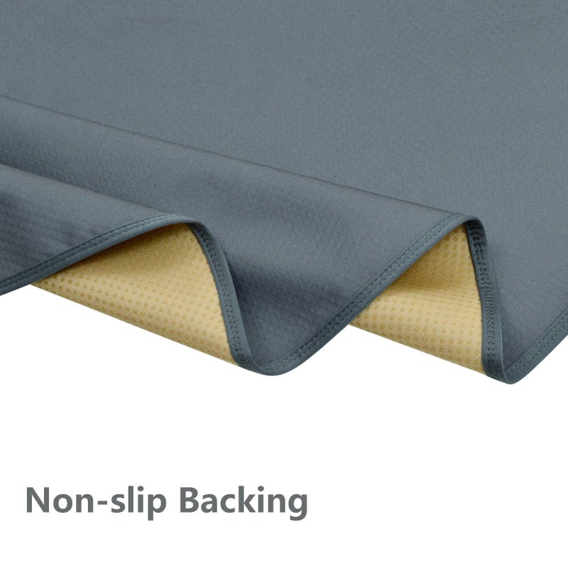 Womumon Baby Splat Mat for Under High Chair, 51 x 51 Inch Wipeable Splash Mat, Waterproof and Washable, Anti-Slip Floor Protector - Image 3