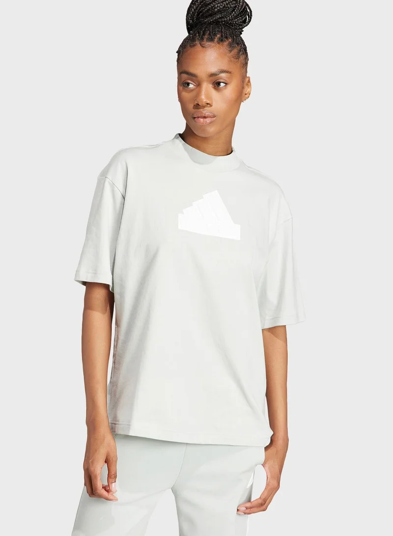 Adidas Future Icons Badge Of Sport Boyfriend T-Shirt
