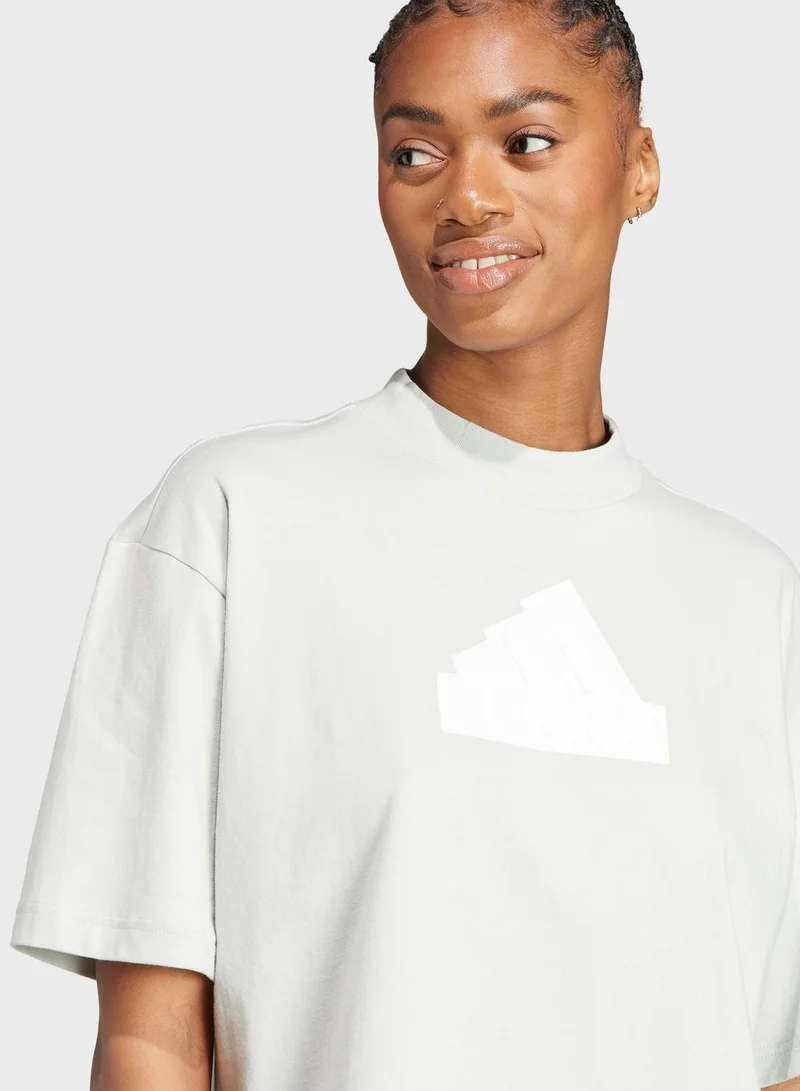 Adidas Future Icons Badge Of Sport Boyfriend T-Shirt