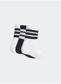 Adidas Youth 3 Pack Ribbed Socks  - Image 2