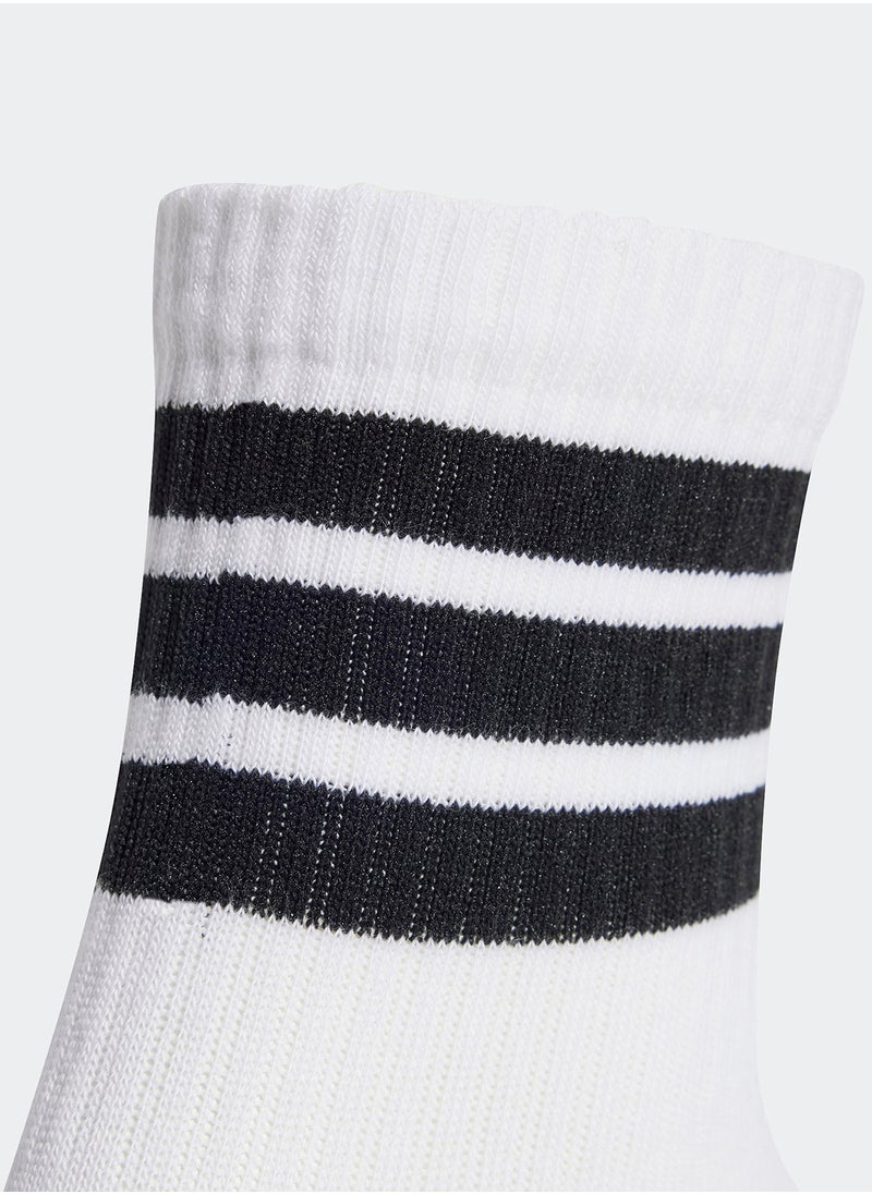 Adidas Youth 3 Pack Ribbed Socks  - Image 4