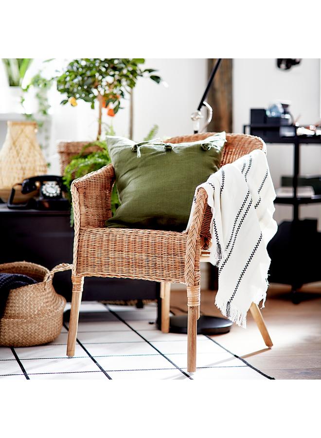 Zaboon Chair, Rattan/Bamboo - Image 2