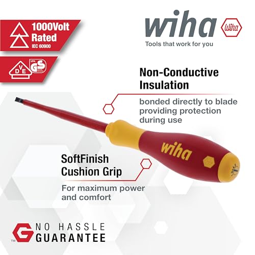Wiha 32095 Slotted and Phillips Insulated Screwdriver Set, 1000 Volt, 19 Piece - Image 5