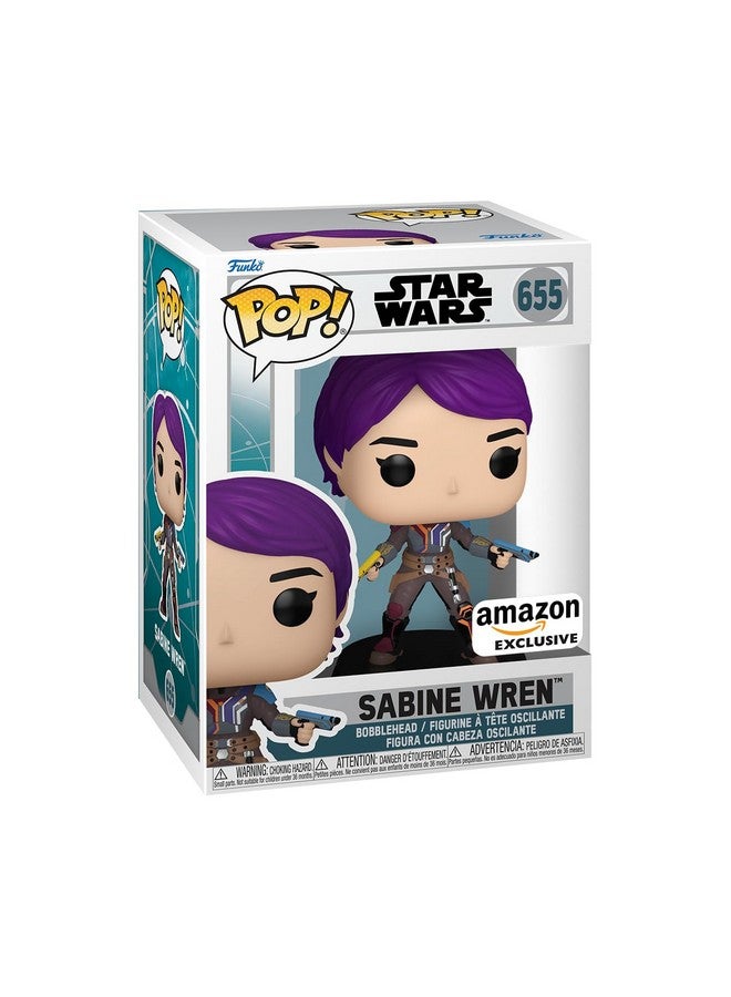 Funko POP! Star Wars: Ahsoka TV - Sabine Wren - Glow in The Dark - Collectable Vinyl Figure - Gift Idea - Official Merchandise - for Kids & Adults - TV Fans - Image 1