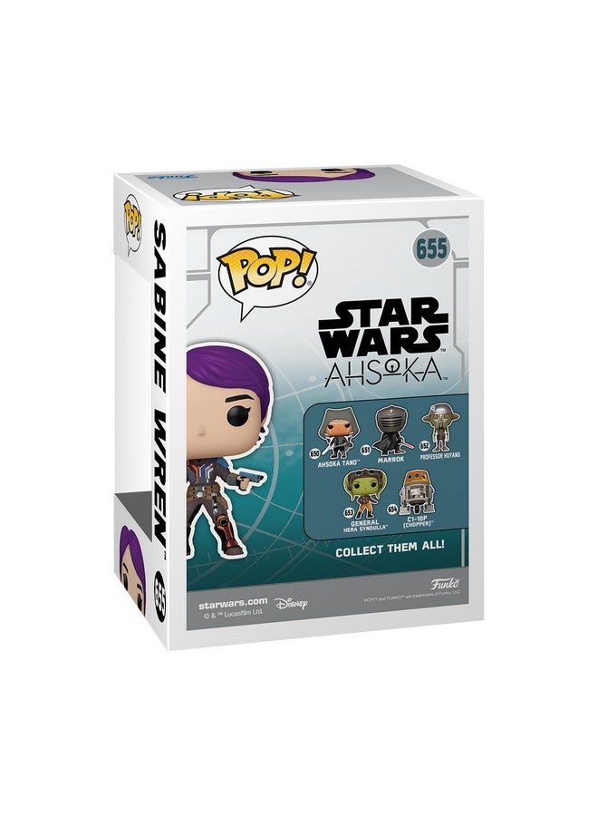 Funko POP! Star Wars: Ahsoka TV - Sabine Wren - Glow in The Dark - Collectable Vinyl Figure - Gift Idea - Official Merchandise - for Kids & Adults - TV Fans - Image 3