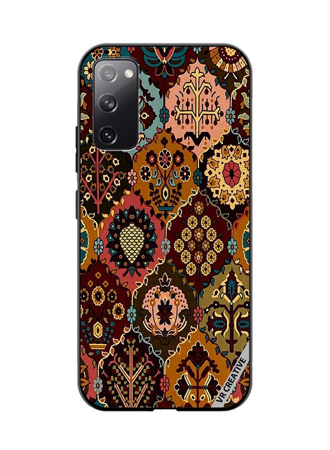 VR CREATIVE Protective Case Cover For Samsung Galaxy S20 FE 5G Pattern Design Multicolour - Image 1