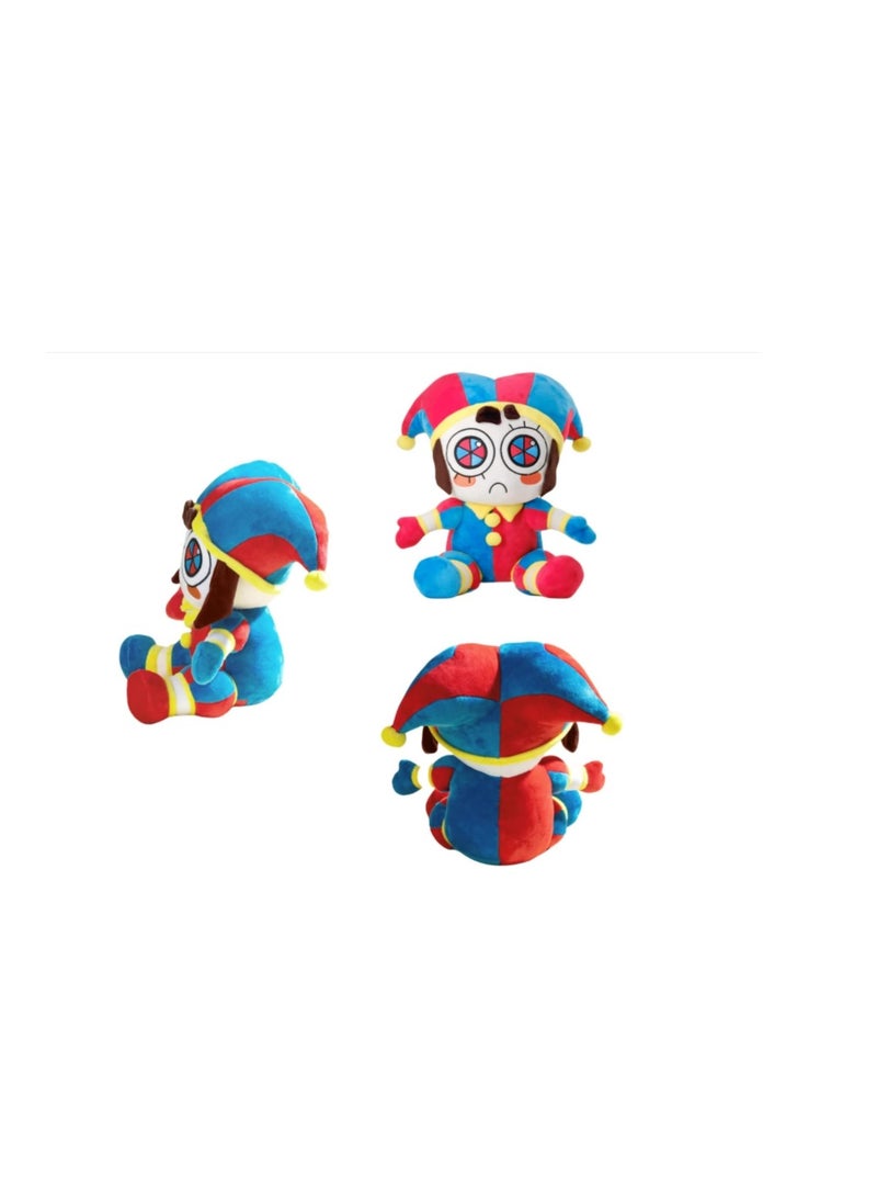 The  Amazing Digital Circus Plush Doll - Cute Cartoon  Stuffed Animal Plushie Doll  Pomni Jester Collectible Toy for Kids and Fans Ideal Birthday Gift  30cm - Image 4