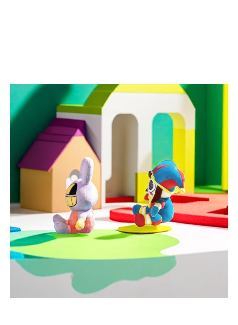 The  Amazing Digital Circus Plush Doll - Cute Cartoon  Stuffed Animal Plushie Doll  Pomni Jester Collectible Toy for Kids and Fans Ideal Birthday Gift  30cm - Image 5