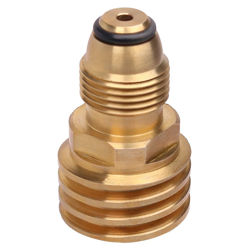 DOZYANT Propane Tank Adapter Converts POL LP Tank Service Valve to QCC1/Type1 Hose or Regualtor - Old to New. - Image 3
