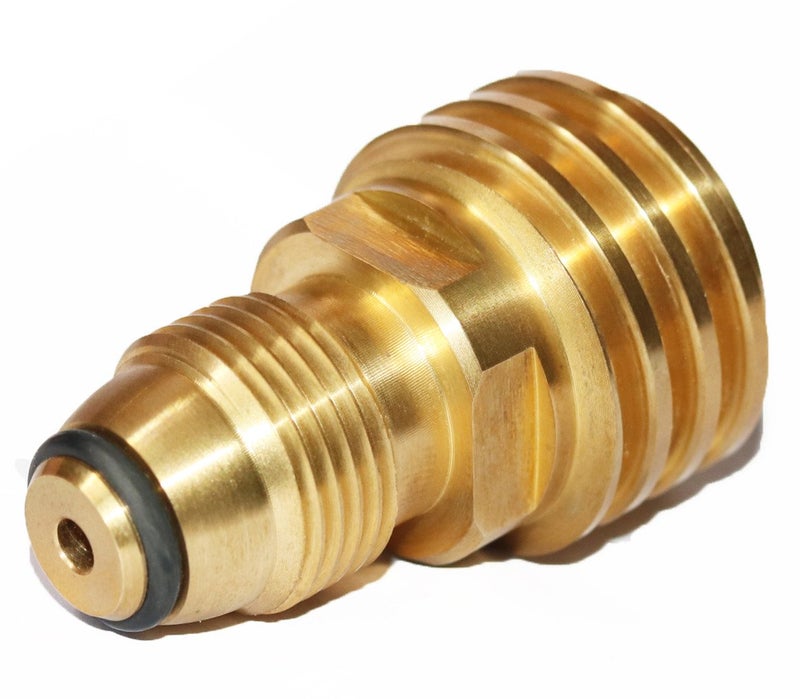 DOZYANT Propane Tank Adapter Converts POL LP Tank Service Valve to QCC1/Type1 Hose or Regualtor - Old to New. - Image 1