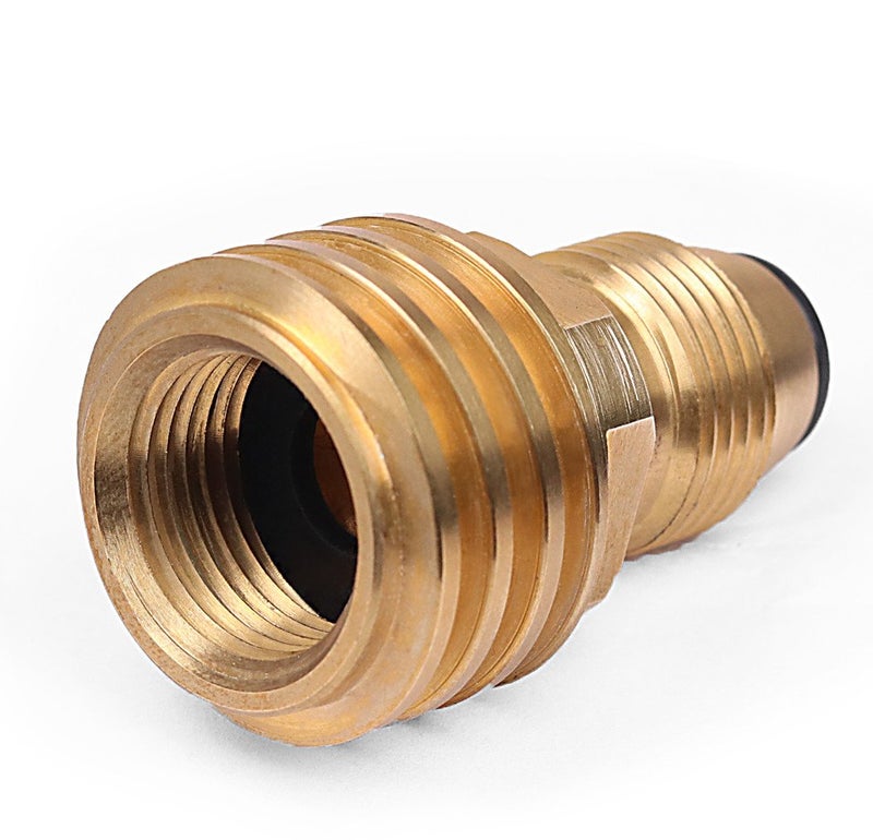 DOZYANT Propane Tank Adapter Converts POL LP Tank Service Valve to QCC1/Type1 Hose or Regualtor - Old to New. - Image 2