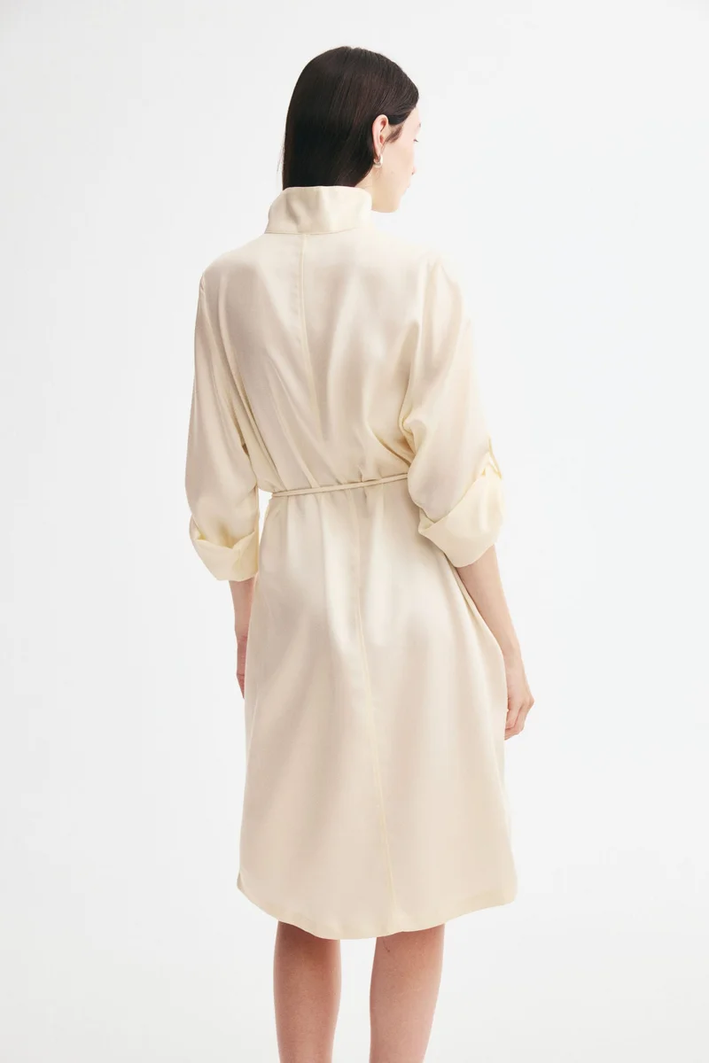 H&M  Funnel-collar shirt dress for Women | Best Price UAE