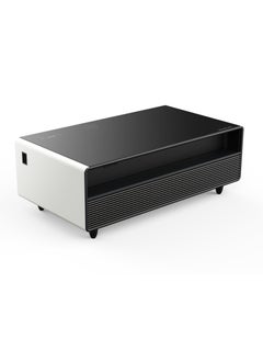 YMDA Smart Minibar Coffee Table with Built-In Wireless Charger, Fridge, Bluetooth Music System, And USB Charger - Modern And Multi-Functional  - Image 5