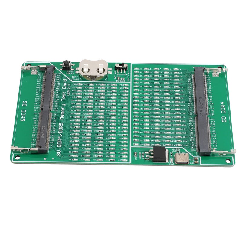 DDR4 DDR5 Memory Tester 2 in 1 Multifunctional Memory Slot Test Card with LED Indicator for Laptop - Image 3