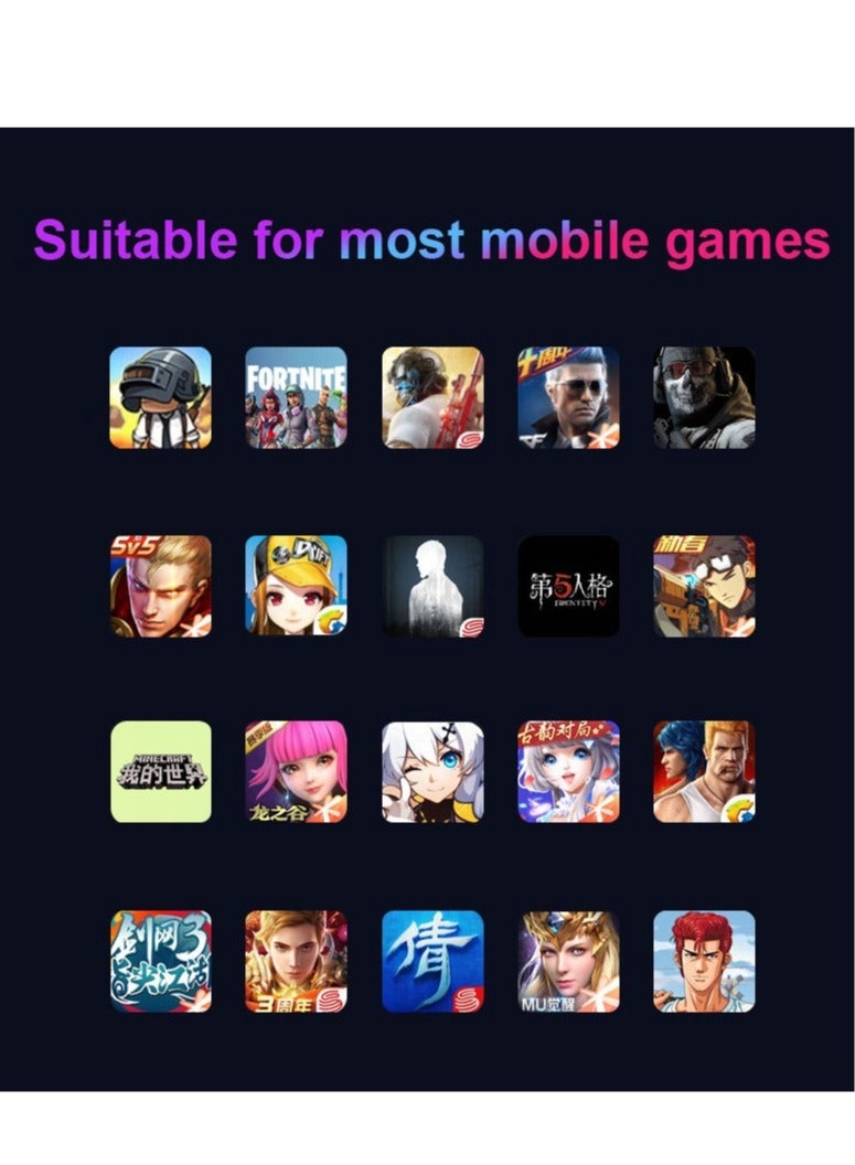 Gaming Mouse 35 Keys Single Hand Gaming Keyboard Converter Set For Android PUBG - Image 4