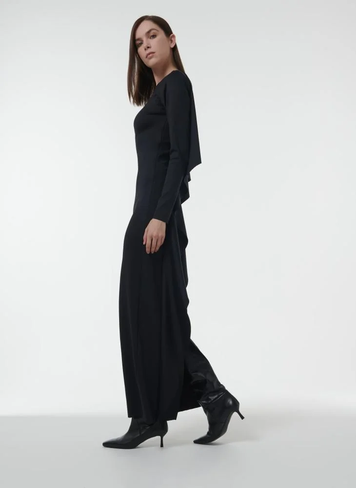 Leem Back Cape Detail Dress