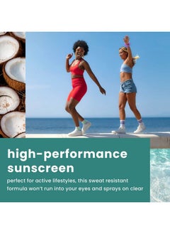 Hawaiian Tropic Hawaiian Tropic Everyday Active Spray Sunscreen Spf 50 6Oz | Hawaiian Tropic Sunscreen Spf 50 Sunblock Oxybenzone No Sunscreen Spray On Sunscreen Body Sunscreen Spray Spf 50 6Oz Each Twin Pack  - Image 5
