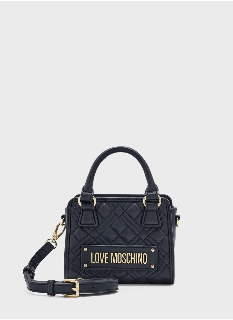 Love Moschino BLACK QUILTED PU BLACK QUILTED PU