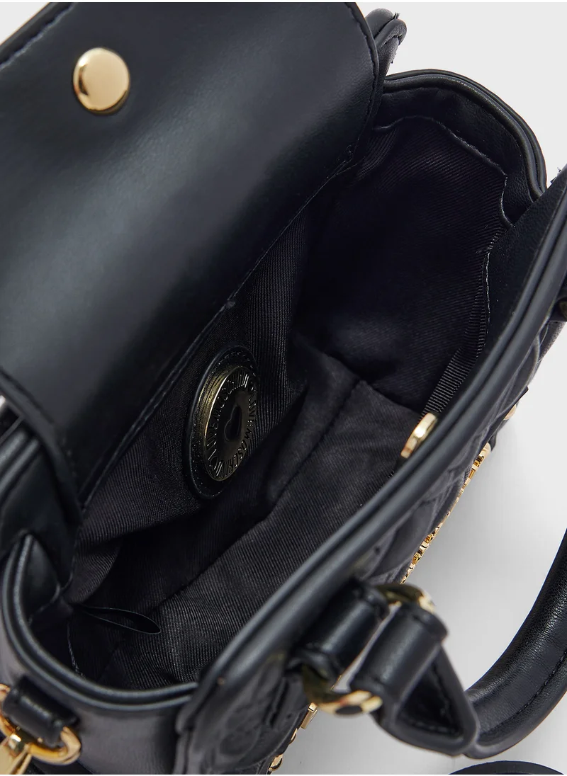 Love Moschino BLACK QUILTED PU BLACK QUILTED PU