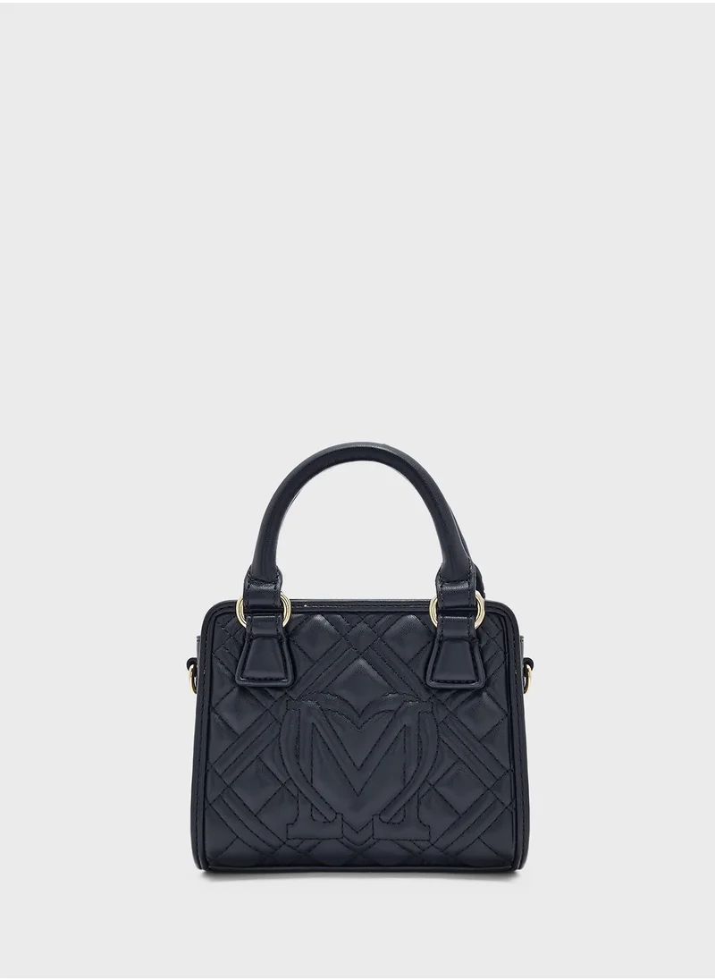 Love Moschino BLACK QUILTED PU BLACK QUILTED PU