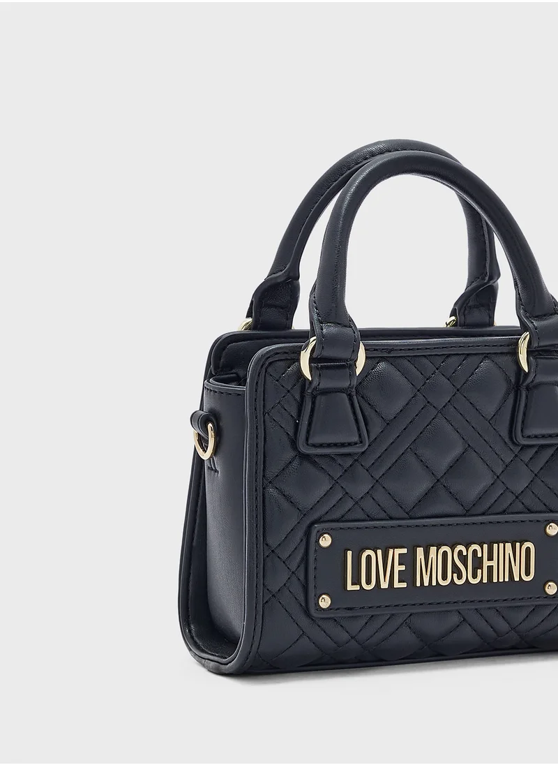 Love Moschino BLACK QUILTED PU BLACK QUILTED PU