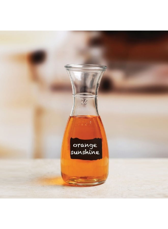 Circleware High Quality Glass Carafe with Chalkboard Clear 1 L 22101151 - Image 2