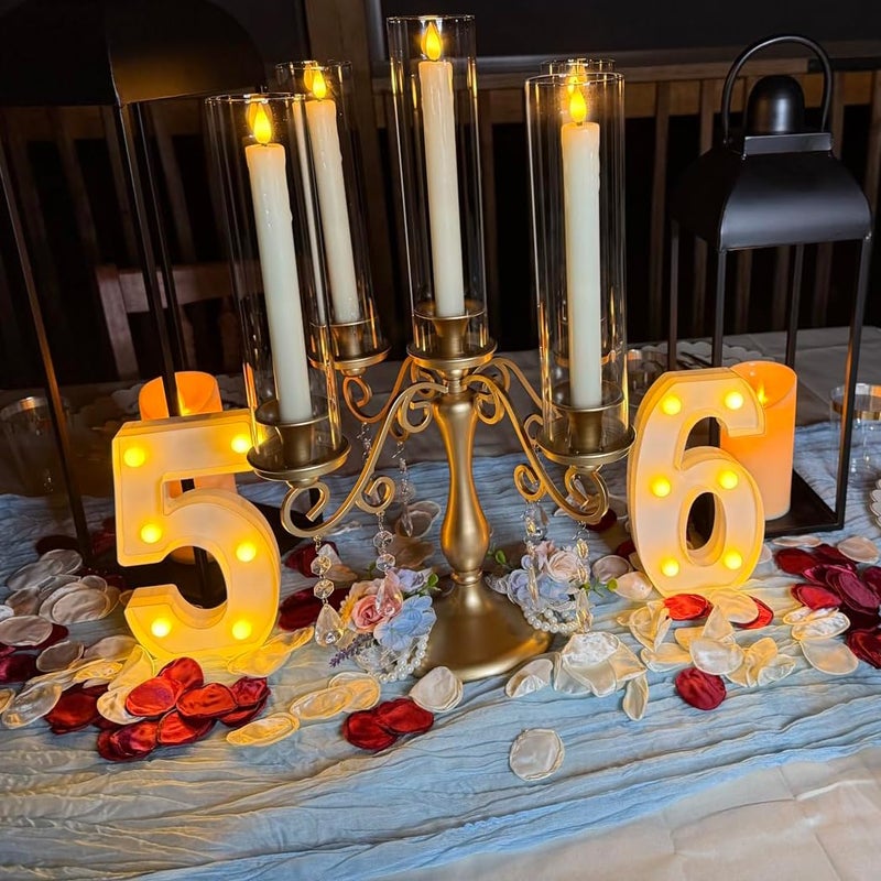 JunyRuny 22nd Birthday Decorations for Women, 22 Party Decor for Men, Light Up Numbers 22 Centerpieces Table Sign, 22 Birthday Gifts for Her & Him - Image 4