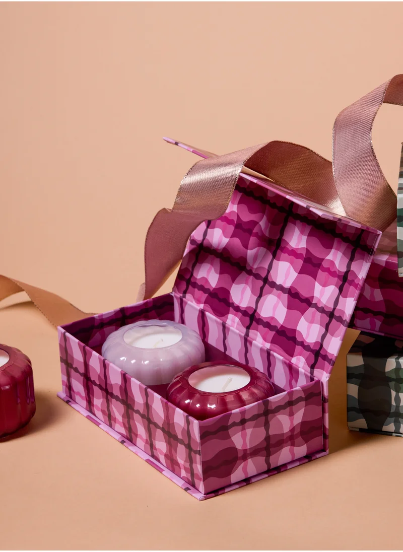 بادي واكس Ripple Berry Candle Gift Set - Rose & Merlot (Set of 2)