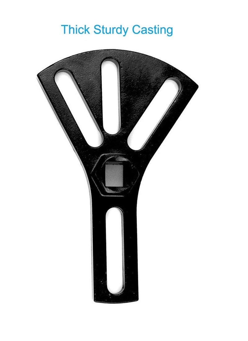 Excefore - Universal Fuel Pump Removal Tool, Adjustable Fuel Pump Lock Ring Tool, Fuel Tank Lock Ring Tool, Fuel Tank Repair Kit, 5.31" to 7.17" Adjustable Lock Ring Spanner - Image 1