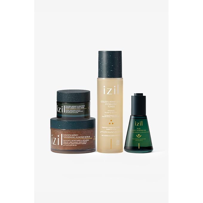 STRBOXONG izil Beauty Golden Honey Moisture Ritual | Deep Hydration & Plumping | Honey & Hyaluronic Acid | Set - Image 1