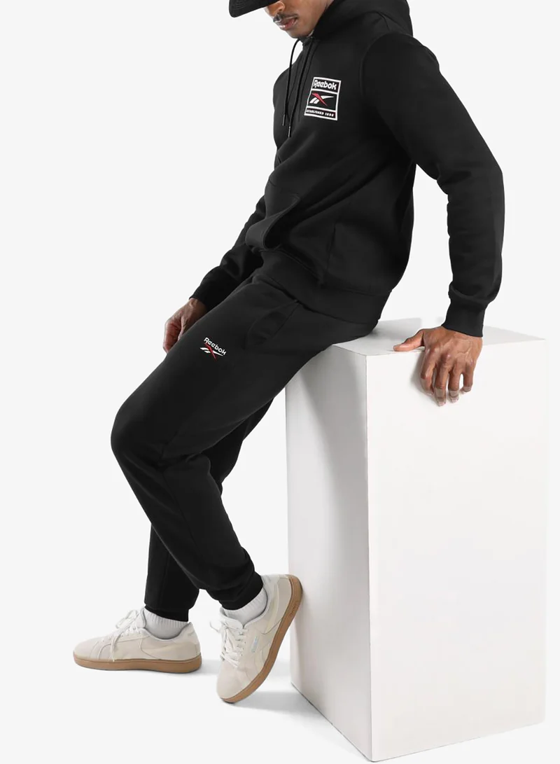 Reebok  Identity 2 Color Logo French Terry Cuff Joggers for Men | Best Price UAE