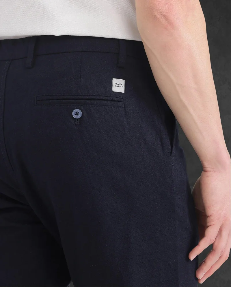 Rare Rabbit Men's Jacquard Trouser