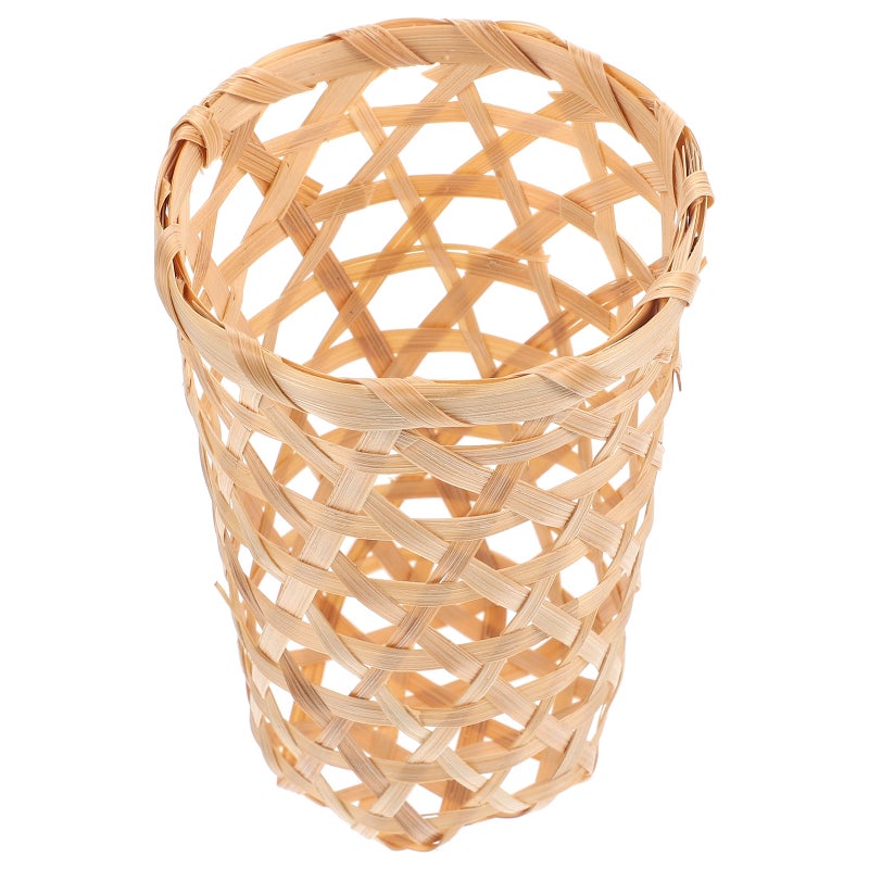 4Pcs Woven Basket Household Sundries Storage Basket Storage Basket - Image 2