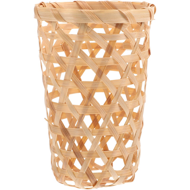 4Pcs Woven Basket Household Sundries Storage Basket Storage Basket - Image 4
