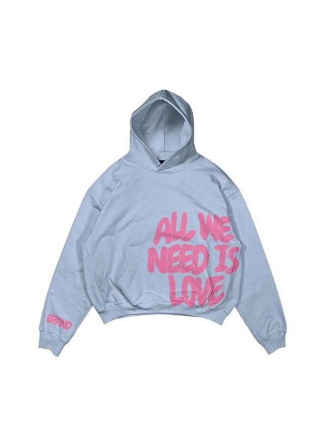 Generic - Anime Y2K Harajuku Hoodie Sweatshirt Street Style Comfortable Casual Womens Mid-Length Long Sleeve Printed Hooded Jacket Army Green - Image 1