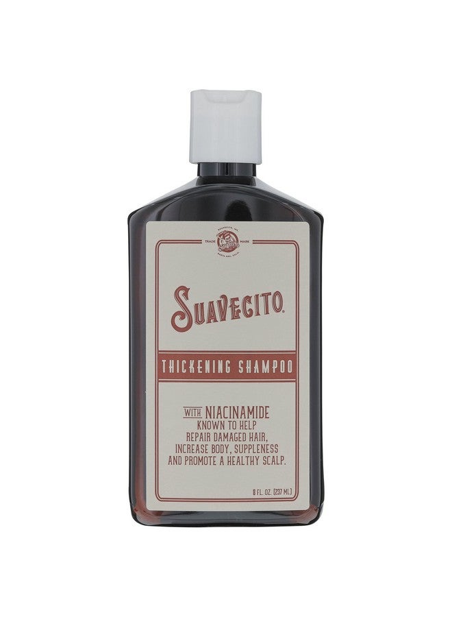 SUAVECITO Hair Thickening Shampoo With Niacinamide For Thinning Hair Vitamin B3 Shampoo Repairs Damaged Hair Improves Health And Fights Hair Loss - Image 1