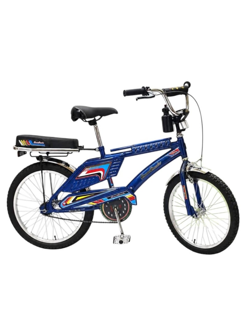 Rambo Freestyle Kids Bike with 2 Seats, 20-Inch Size Rambo Bicycle indonesian Design with Adjustable Seat, Children Bicycle with Air Filled Wheels, Hand and Rear Brakes, For Ages 8+ - Image 2