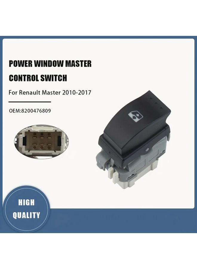 زر تشغيل زجاج الطاقة 8200476809 لرينو ماستر داستر كانغو 2010-2017 - Image 2