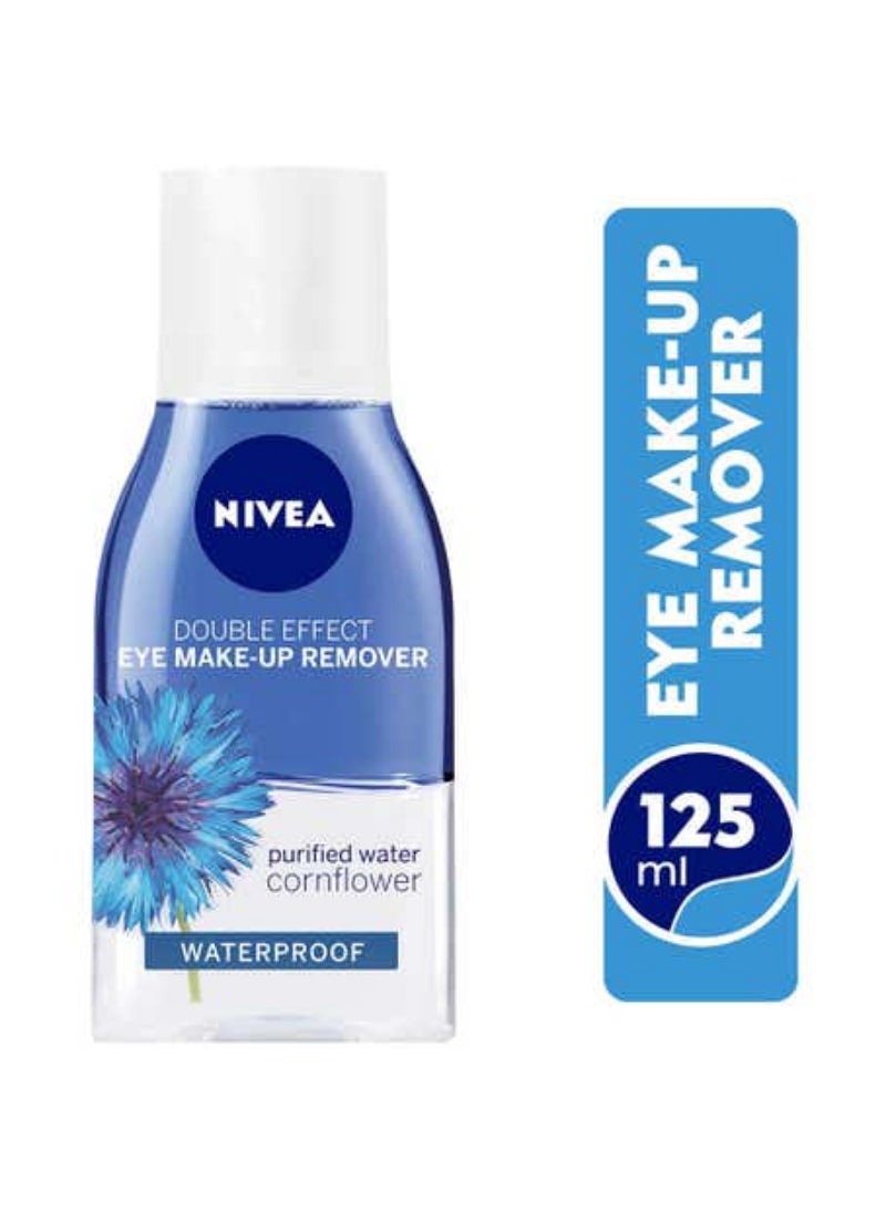Nivea Double Effect Eye Makeup Remover 125Ml